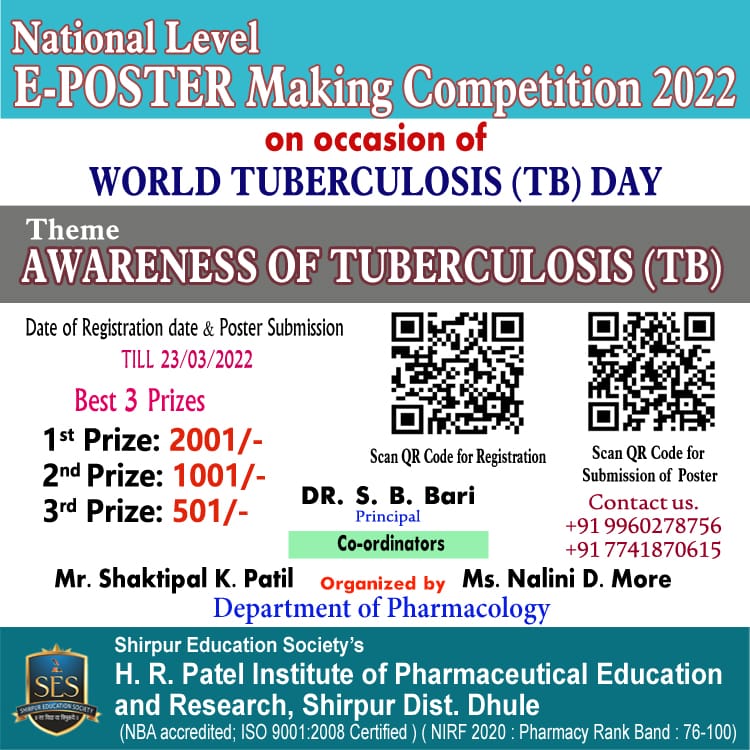 e-Poster competition on the occasion of World TB Day