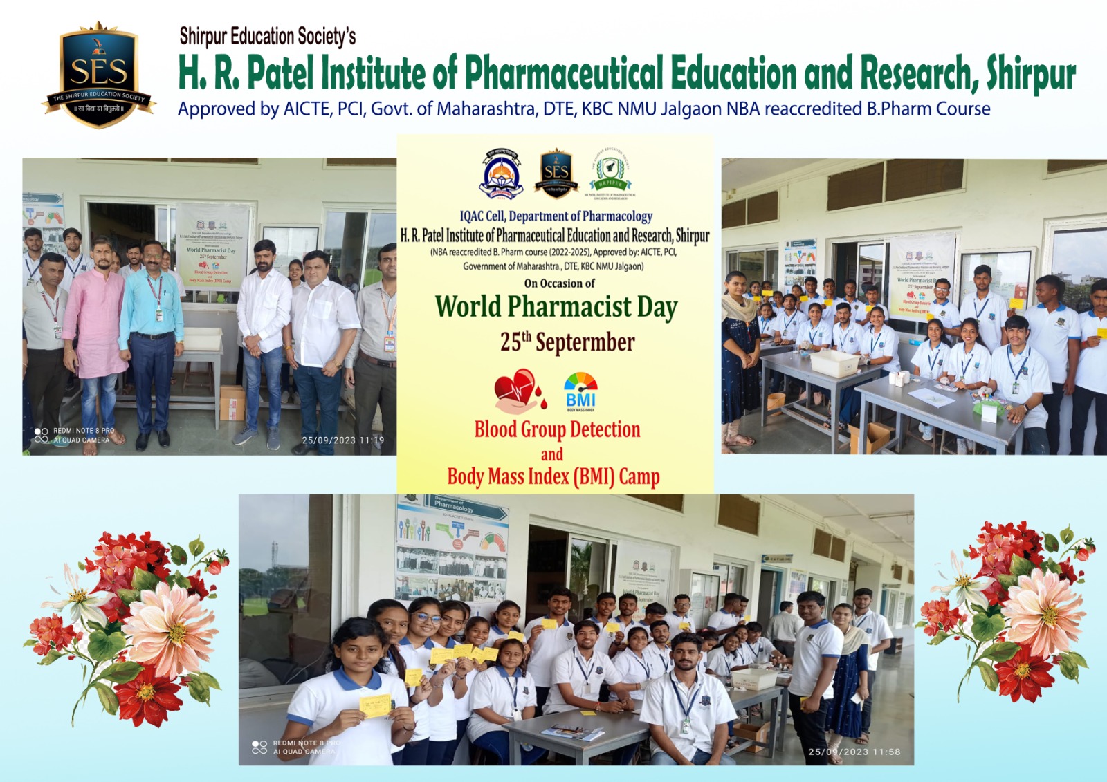 World Pharmacist Day-Blood Group Detection Camp