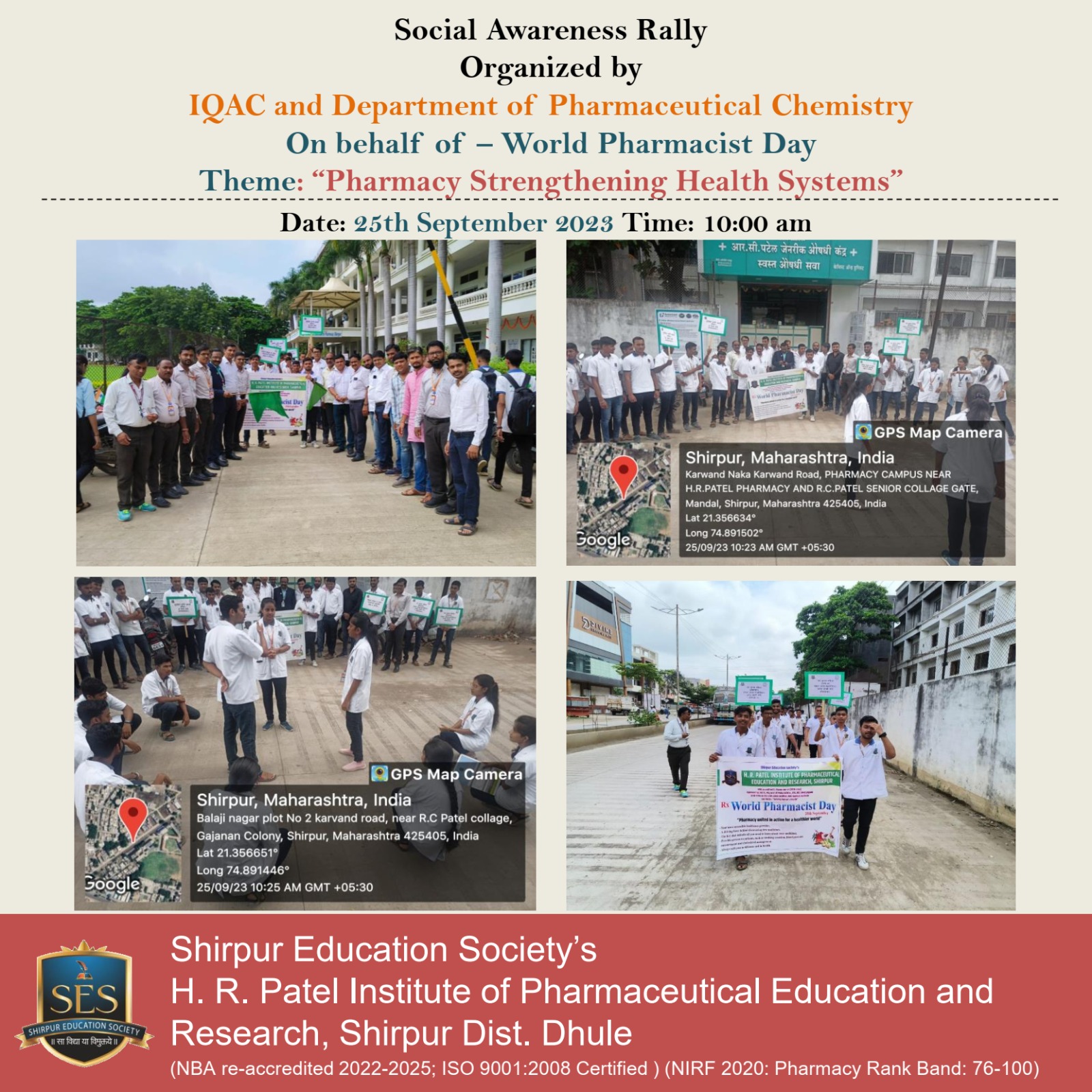 World Pharmacist Day- Rally