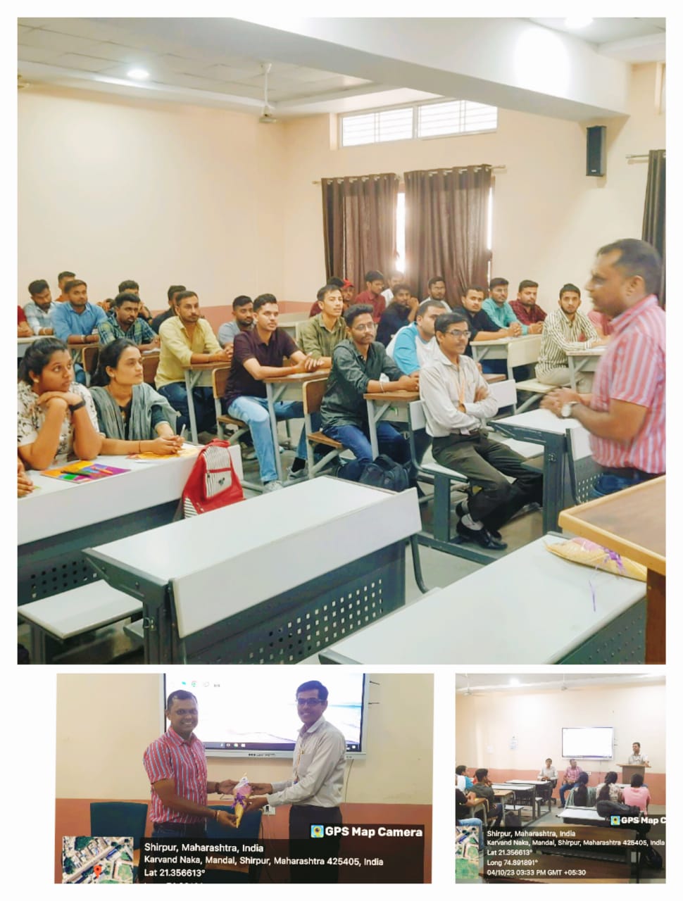 Guest lecture by Mr. Ojas Agrawal on 04/10/2023