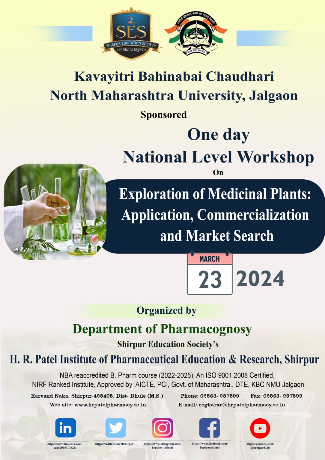 One Day National Workshop On 