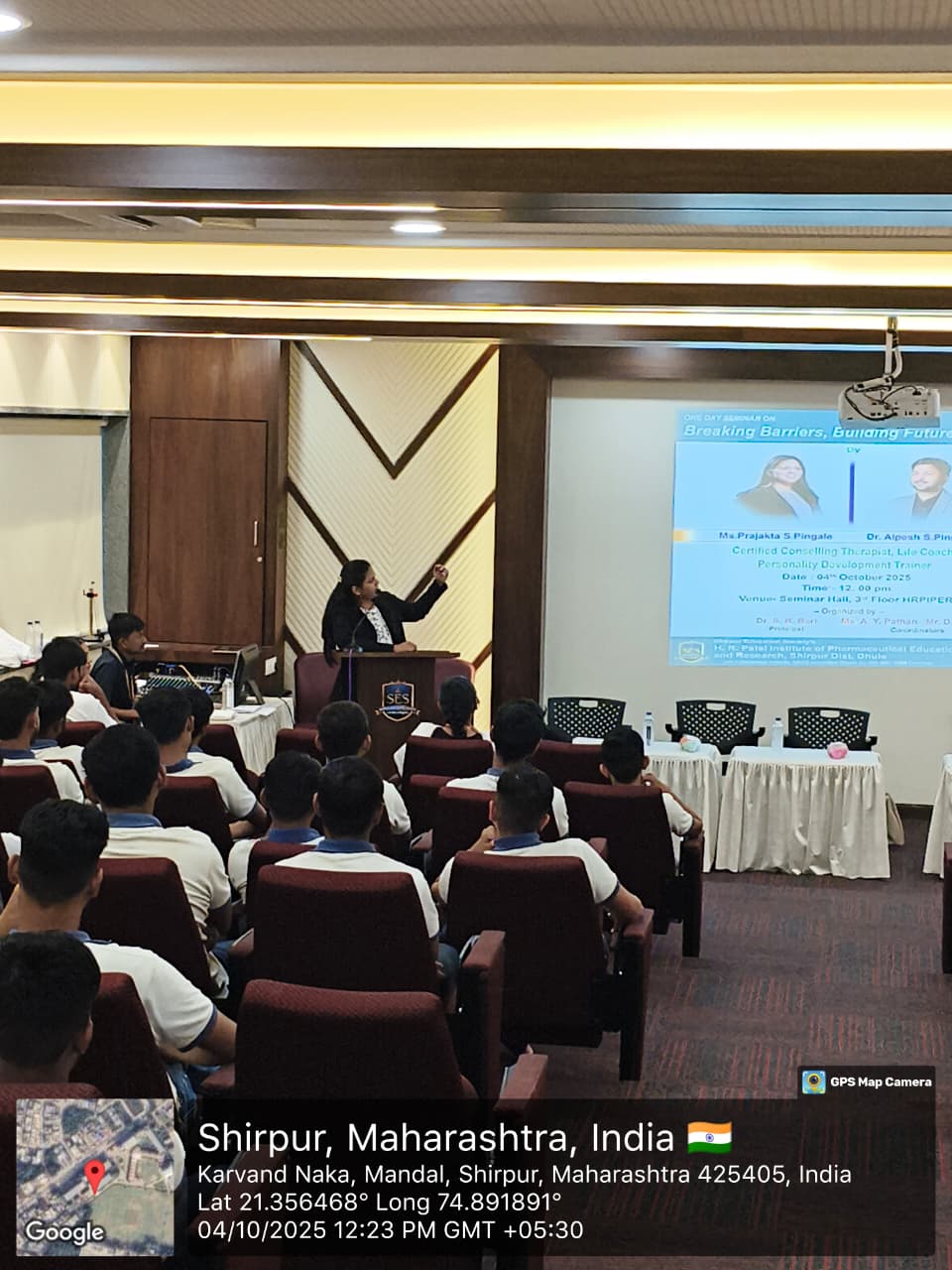 Guest lecture Ms. Prajakta S. Pingale & Dr. Alpesh S. Pingale