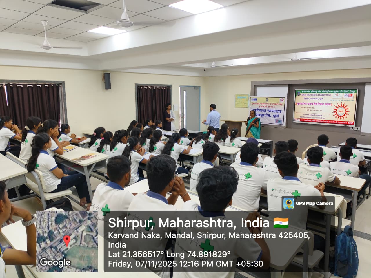 Guest Lecture on the topic: 'HIV Prevention Measures: Safe Practices and AIDS Awareness Education' on 07 November 2025